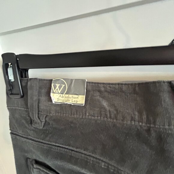 NWT 16w Wit & Wisdom Gray Corduroy Pants - Picture 4 of 5
